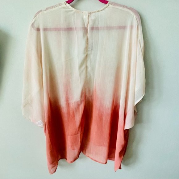 NEW! | Maurices Women’s Sheer Ombré Ruana / Kimono | One Size | NWT - Picture 3 of 16